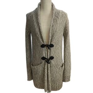 TWELFTH STREET BY CYNTHIA VINCENT Cozy Knit Cardigan Sweater Toggles - P